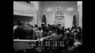 1947 Opening of First Synagogue in Munich 220663-06 | Footage Farm