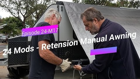 Ep Mods-2417: Manual Awning Re-Tension