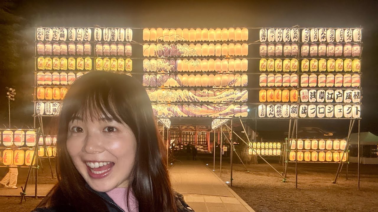 Night walk in Asakusa! Attack on big brother's restaurant!