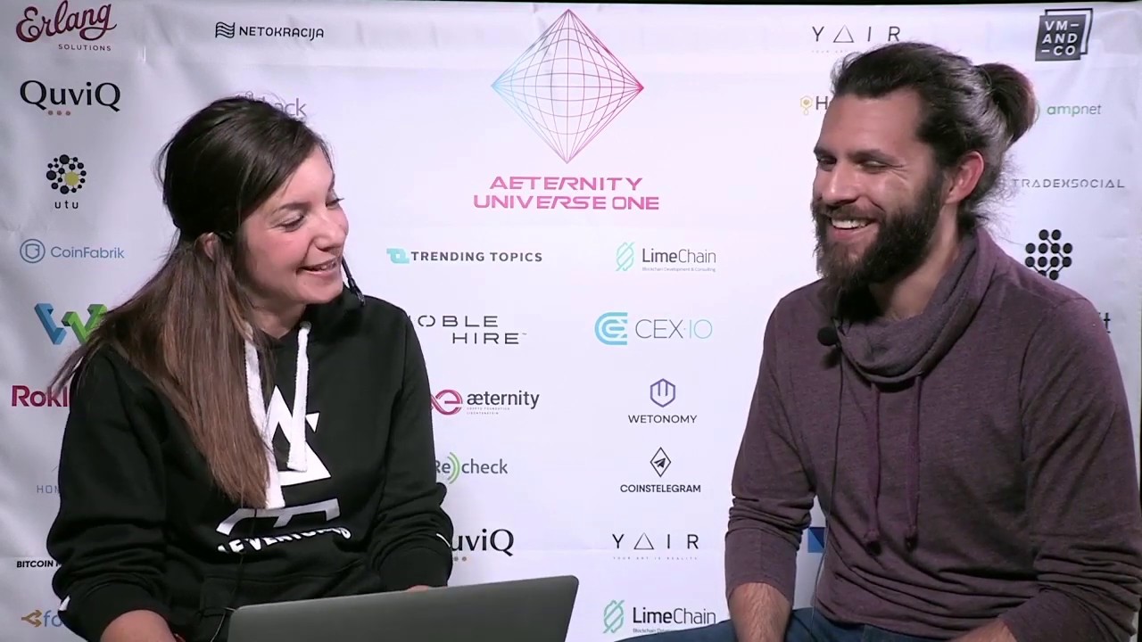 aeternity Universe One - Interview with Business Dev Stefan Ignjatović  #aeUni #blockchain #interview