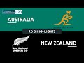 Highlights  australia v new zealand  the rugby championship u20 2024  round 3