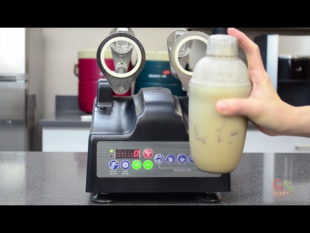 Auto Bubble Tea Shaker Machine Double Frame Milk Boba Shaking Making Machine  - China Milk Tea Shaker, Tea Shaking Machine