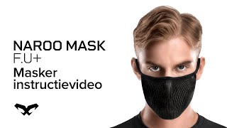 Naroo FU+/masker instructievideo: het masker goed laten afsluiten