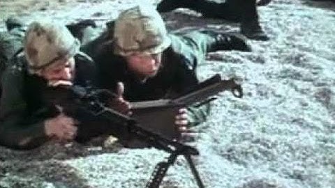 Firing the M60 Machine Gun