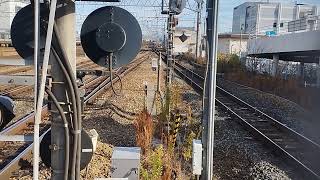 EF210-313牽引 貨物列車 尼崎通過
