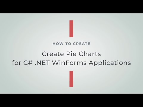 How to Create Pie Charts for C# .NET WinForms Applications