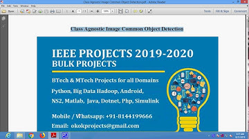 Class Agnostic Image Common Object Detection