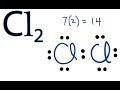 Valence Electrons in Chlorine Gas
