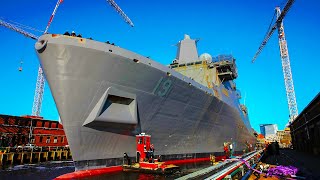 The Process Of Building US Navy Ships
