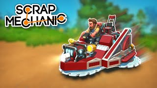 Reinventing the Wheel with Sawblades! An Epic Luxury Yacht and MORE! - Scrap Mechanic Best Builds