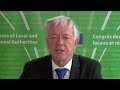 Message by Leendert VERBEEK, President of the Congress of local and regional authorities - AUC
