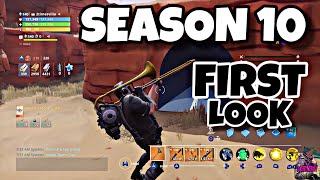 NEW SAVE THE WORLD SEASON 10/X FIRST LOOK | FORTNITE SAVE THE WORLD