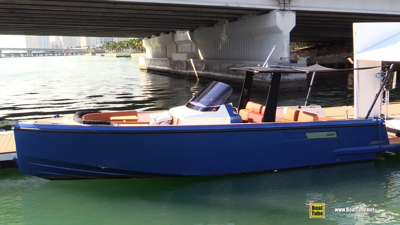 2019 Fjord 38 Open Yacht - Walkthrough - 2019 Miami Yacht Show