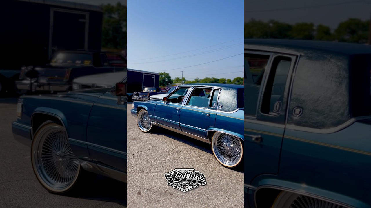 BROUGHAM SITTING ON SPOKES AND VOGUES 💪🏾 