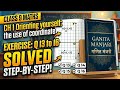 Class 9 Maths||Ch1Orienting Yourself: The Use of Coordinates|Exercise Questions13to16|Ganita Manjari
