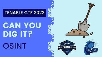 Tenable CTF 2022: Can You Dig it?