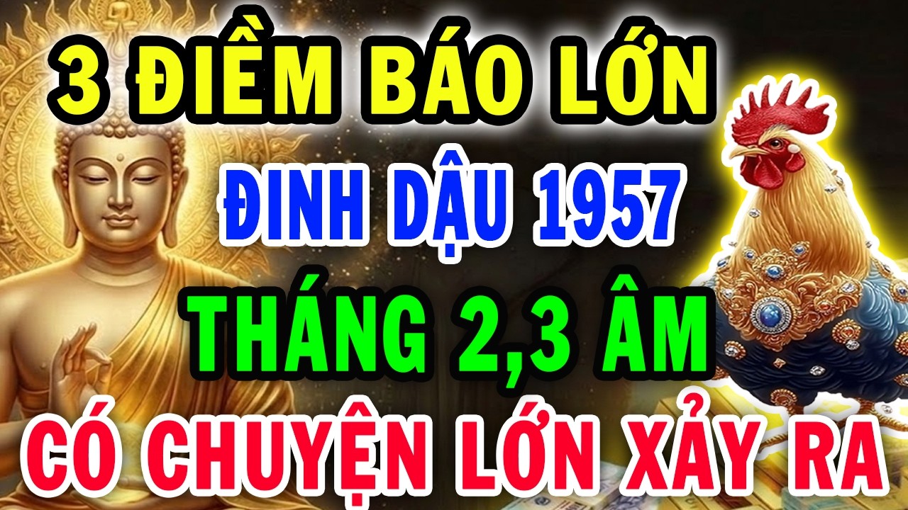 CHẮC CHẮN ĐIỀU NÀY Sẽ Xảy Ra Với ĐINH DẬU 1957, 2 Tháng Tới, 3 Cảnh Báo Đáng Sợ Chỉ Tôi Dám Nói Ra