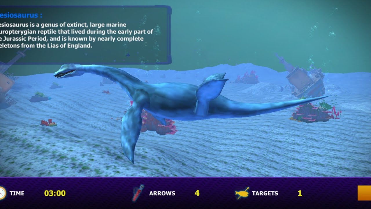 Deep sea dinosaur hunting2021 Jurassic sea Gameplay walkthrough part=1