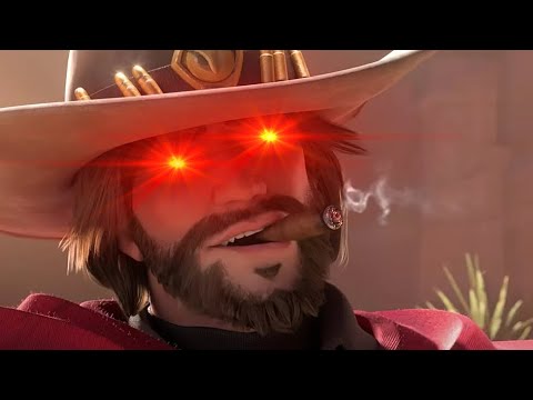【Overwatch 2 鬥陣特攻】鎖頭麥卡西迪啟動!Cassidy Mecree.exe Aimbot Activated