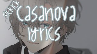 Nightcore - Casanova (Lyrics)