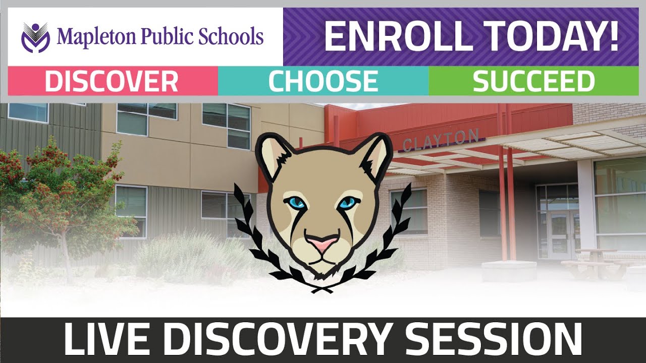 Discovery Sessions 2022 Clayton Partnership School YouTube
