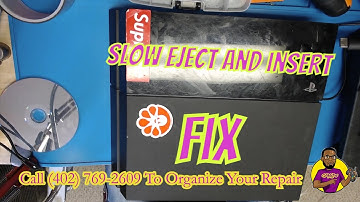Fix PS4 Ejecting and Taking Disc Slowly Quick & Easy Repair