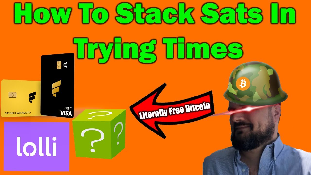 Earn Bitcoin For What You Already Do (Fold Bitcoin Card, Lolli, & More...)