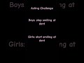 acting challenge