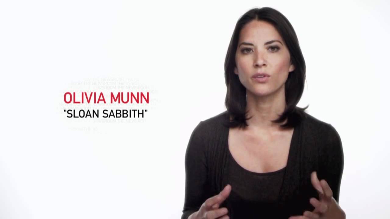 Olivia Munn The Newsroom Sloan Sabbith Promo Youtube