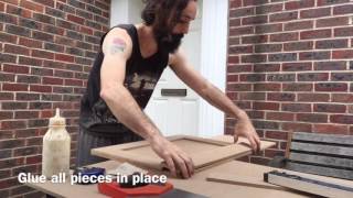 shaker doors cabinet mdf kitchen making