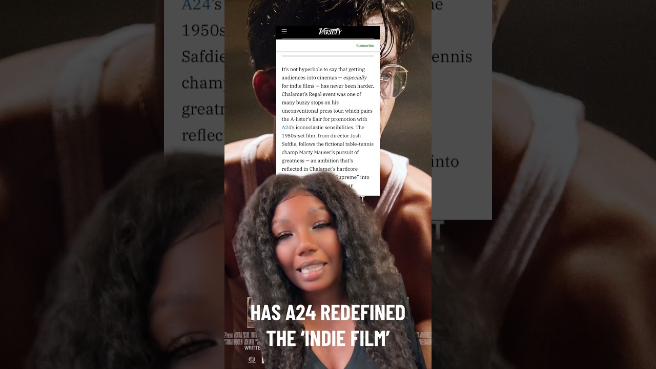 Is Marty Supreme an INDIE costing $70M to make & many millions more on promo & Oscar FYC Campaigns