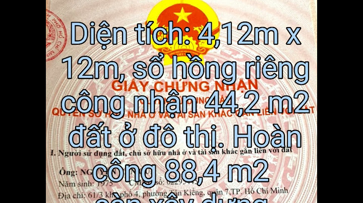 Bán nhà hẻm 30 99 lâm văn bền