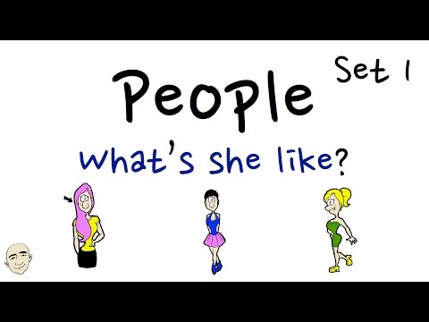 Video People | What's She Like? | Easy English Conversation... - youtube