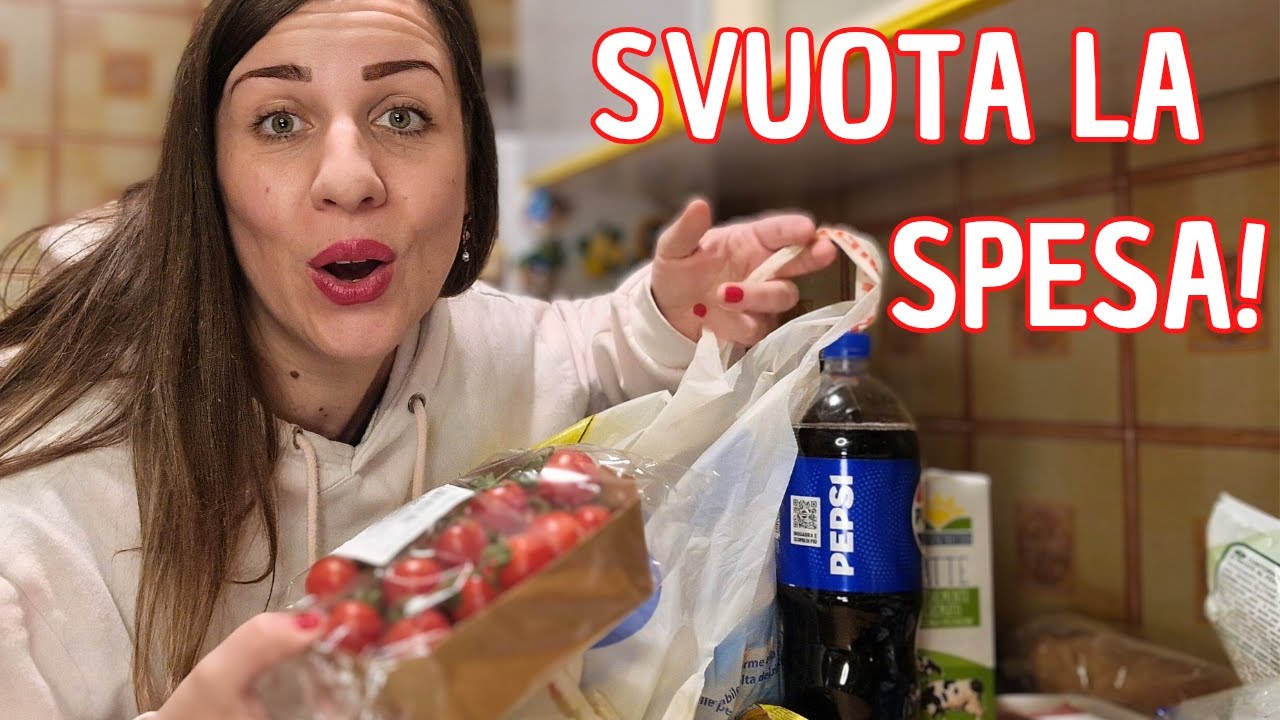 HO SPESO 50 EURO PER TUTTO QUESTO! *SVUOTA LA SPESA*