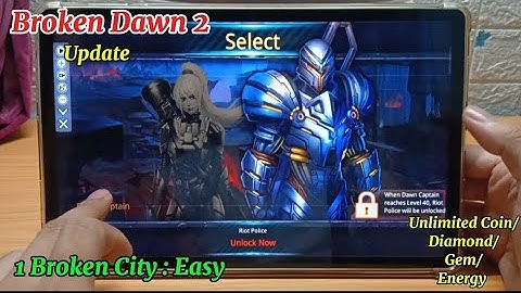 Broken Dawn 2 - 1 Broken City - Easy Unlimited Coin/Diamond/Gem/Energy Update