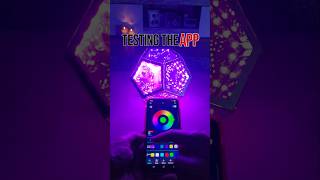Control the colors from your phone.