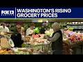 Washington shoppers facing rising grocery prices | FOX 13 Seattle
