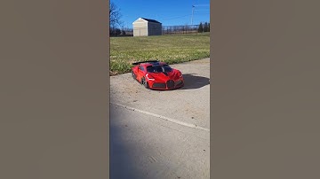 New bugatti bitty design body for Arrma Vendetta