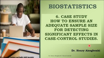 LESSON 5. PHS - Adequate Sample Size For Detecting Significant Effects.