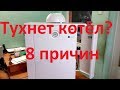 Почему задувает котёл и тухнет.  8 причин