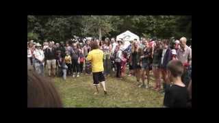 Laughter Yoga at WOMAD 2012