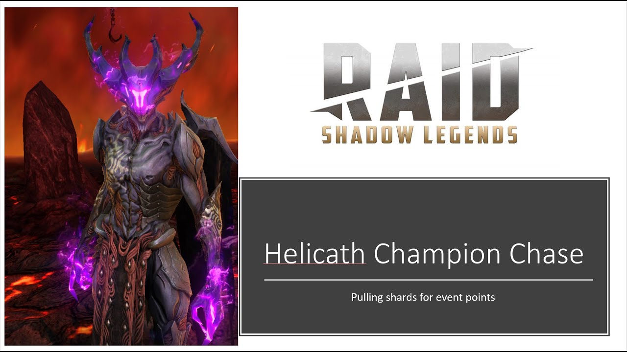 Raid Shadow Legends - Helicath Chapion Chase - YouTube