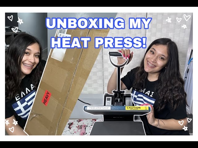 Unboxing my new heat press 