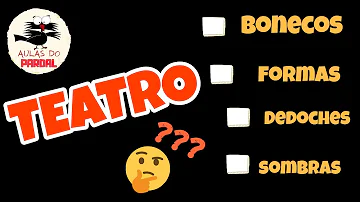 Como encenado o teatro de animação?