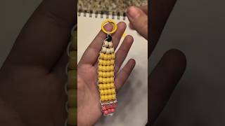 Let's make a pony bead pencil for back to school #ponybeads #beads #howto #craft #tutorial