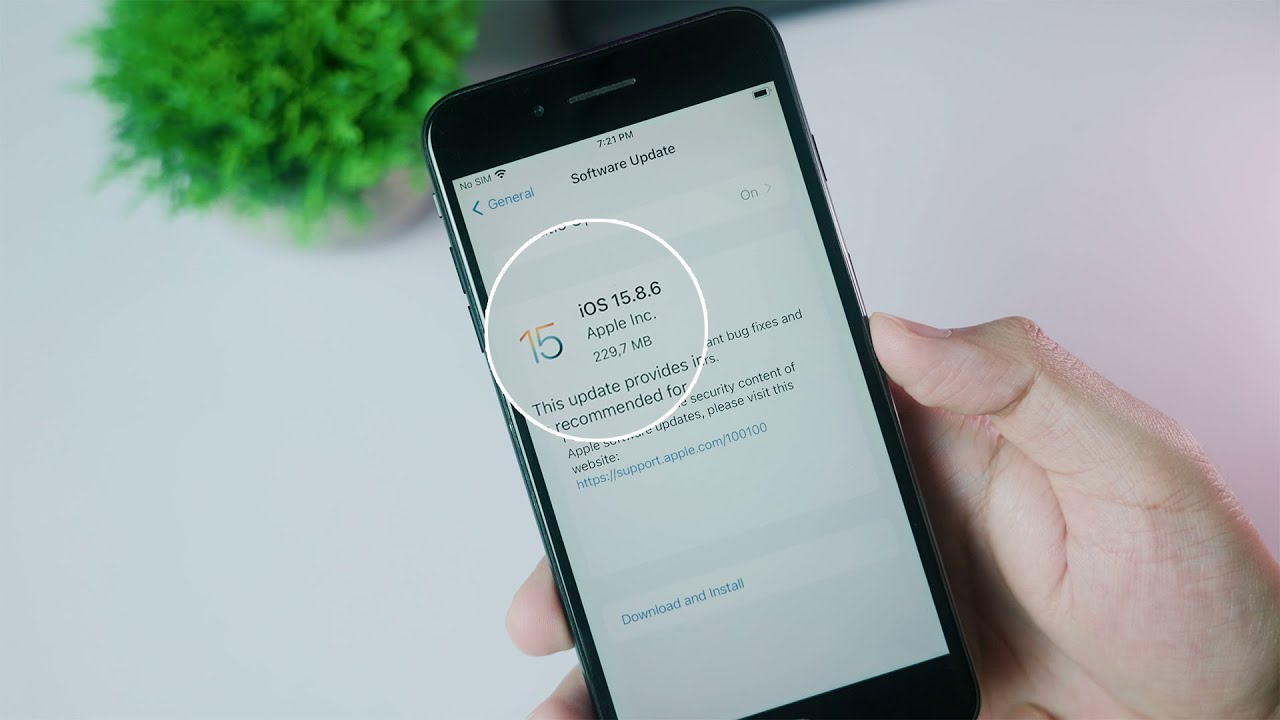 iPhone7プラス (iOS 15.8.7) NEW Update iPhone 7 Plus iOS 15.8.6 - Do it Now - YouTube