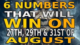 6 Lucky Numbers to FOCUS and GET RICH on  , 25TH ,  27TH and 29TH, AUGUST 2025