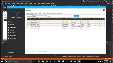 Part 36: POS And Inventory System For Pharmacy: Search Stock