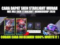 HEMAT BANGET!! CARA DAPAT SKIN STARLIGHT OBSIDIA HANZO 10 DIAMOND STARLIGHT LUCKY BOX MOBILE LEGENDS