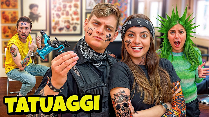 DIVENTIAMO VERI TATUATORI PER 24 ORE!